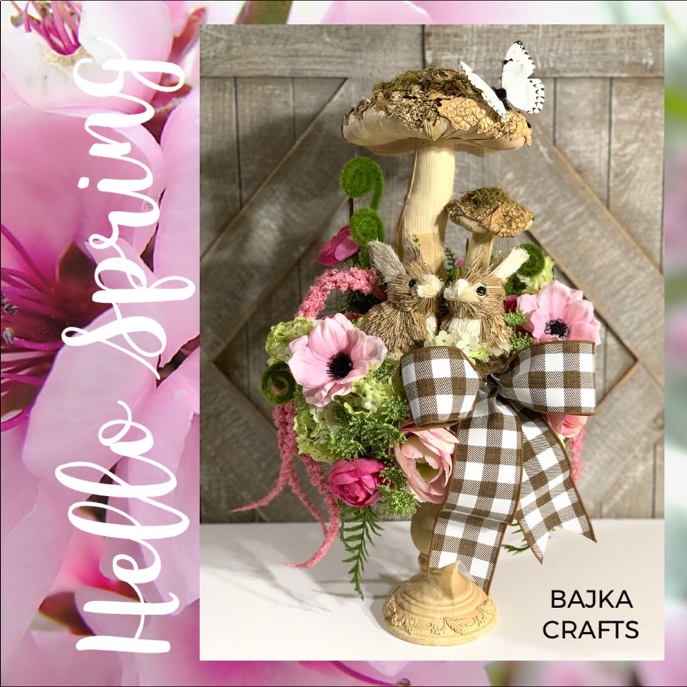 Handmade Easter Centerpiece.